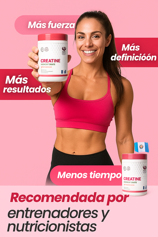✨ Creatina Para Mujeres Aumenta Fuerza, Energía y Definición Natural🔥