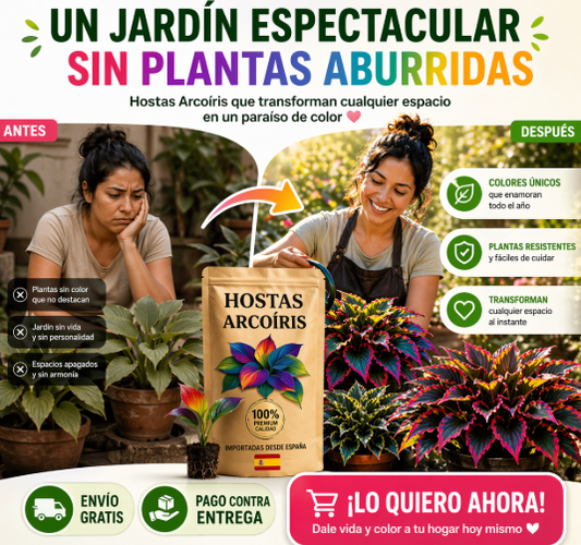 🌈✨Semillas de hostas exóticas - TOP VENTAS